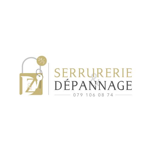 Création du logo D&Z Serrurerie & Dépannage